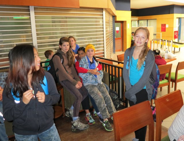 Ally getting ready for Borneo