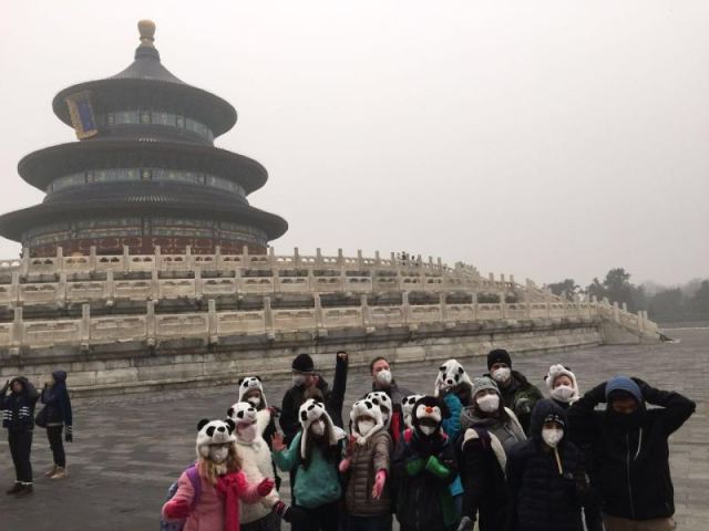 Forbidden City and Panda Hats